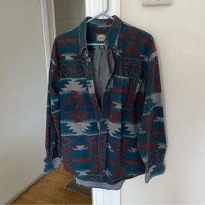 Vintage Chamois Cabela’s Aztec Button Down